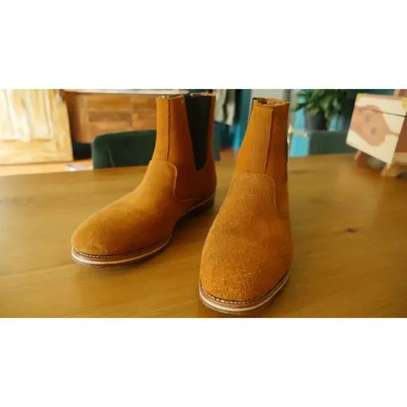 Mens 12 D USA Helm Riley Chelsea Boots (Rancourt Made) - Picture 4 of 14